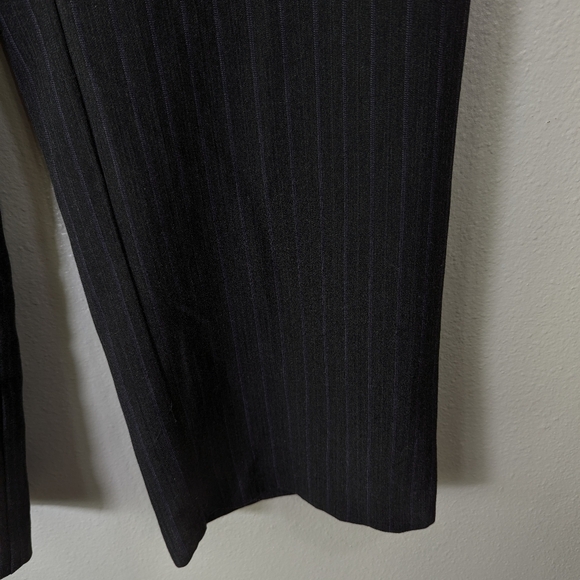 Counterparts women's dark gray with pink stripes size 14P dress pants - Picture 3 of 12